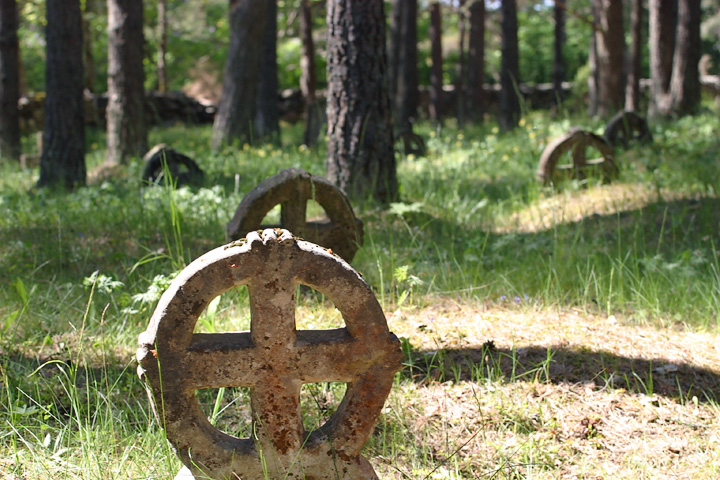 The world´s biggest suncrosses cemetery