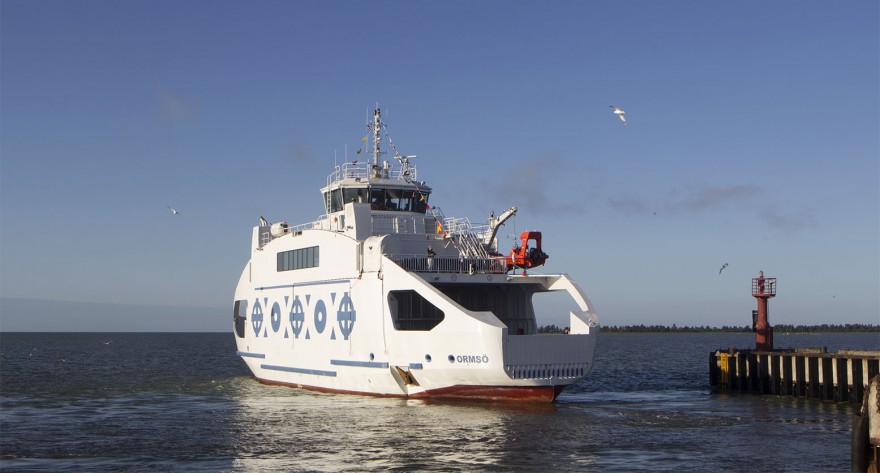 Enjoy ferry ride to Vormsi island