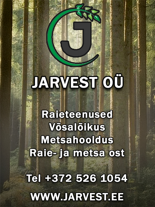 Vastutustundlik partner Sinu metsale!